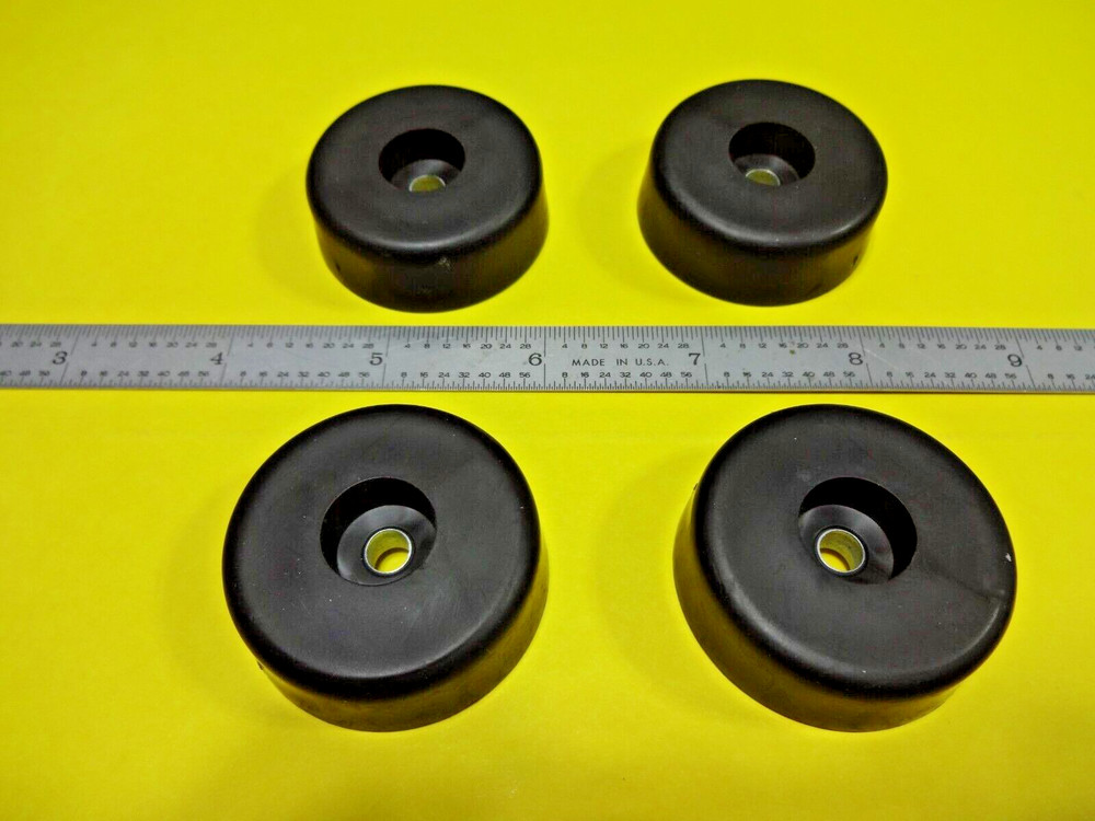 QUALITY EXTRA LARGE RUBBER FEET 4 PK FITS DYNACO HAFLER MARANTZ MANY OTHERS