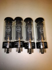 EL34B Tung-Sol NEW matched QUARTET Electronic tubes unboxed