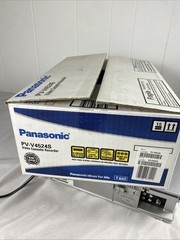 Panasonic BLUE LINE PV-V4524S 4 Head Hi-Fi Omnivision VHS VCR W/ BOX NO REMOTE