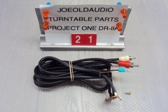 Project One DR-IIA RCA Plugs & Cartridge Interface. Tested Parting Out DR-11A