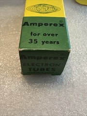 Vintage Amperex PQ 7119 E182CC Vacuum Tube | Made in Holland Heerlen Δ5 8B 1968