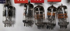 5 RCA Tung-Sol 6AN8A FISHER SCOTT MARANTZ LUXMAN DYNACO AMPLIFIER Vacuum TUBES