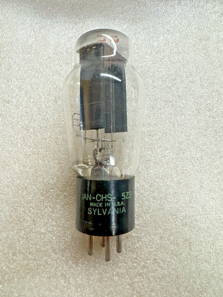 SYLVANIA JAN-CHS 5Z3 Rectifier Tube
