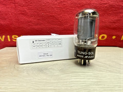 Tung-Sol JAN CTL 6L6WGB / 5881 Vacuum Tube Brown Base Tested on Amplitrex 93%+