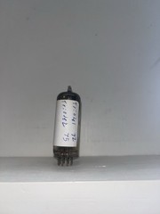 1 Rare Arcturus 12BH7 Black Plate D Getter Tube TV7 Tested Strong And Balanced