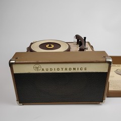 Audiotronics 312T Classroom Record Player Vintage Portable School Vinyl Turntabl