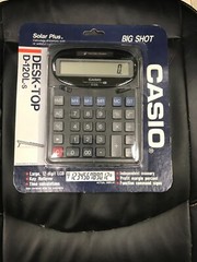Desk Top Calculator Casio D-120L-s