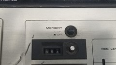 AKAI GXC-75D Cassette Stereo Tape Deck -For Parts OR Repair