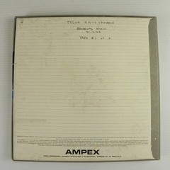 Lot of 4 Ampex 407 Mastering Tape 1/4″ x 10-1/2″ Reel to Reel /Metal Reel NAB