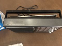 GE 7-2945 | FM / AM / TV Sound Radio With Weather New