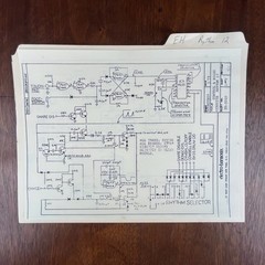 VINTAGE 1970’S ELECTRO-HARMONIX RHYTHM 12 SCHEMATICS (COPY)