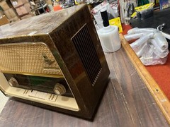 Vtg 1959/60 Grundig Musikgerat Western Germany Tube Typ Radio Broadcast Receiver