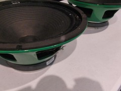 Kendrick 10 – 12 inch Green Frame Speaker x2 USA Original Production Rare ROCKIN