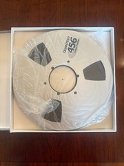New Sealed Quantegy 456 Grand Master 1/2″ Tape 2500′ – NEW!!