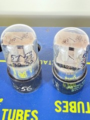 Matched Pair Sylvania 6SL7GT VT-229 Tested Like NOS Tube