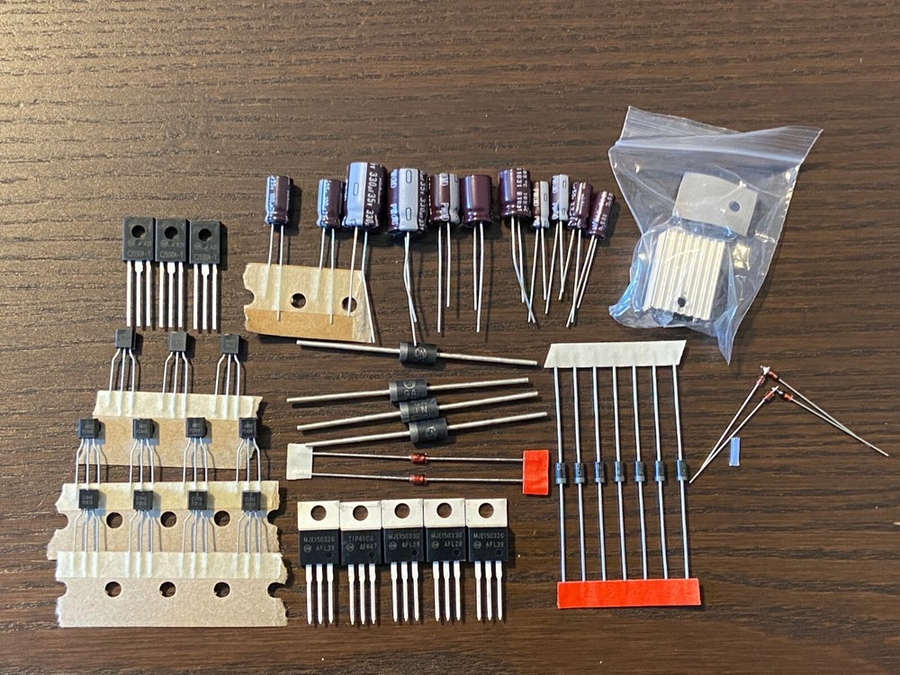 Sony STR-7065 Power Supply / Amp Board Recap Kit Capacitor Upgrade Rebuild Set