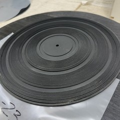Technics SL-23 Turntable Parts – Platter Mat Good Rubber