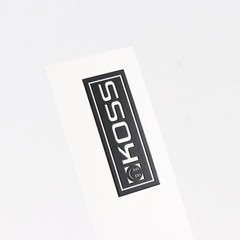 Koss logo badge Sticker Decal waterproof 40mm(1.57″)X15mm(0.59″)
