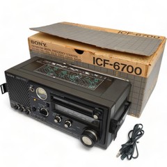 SONY ICF-6700 Radio 5-Band Multiband Receiver Working Confirmed