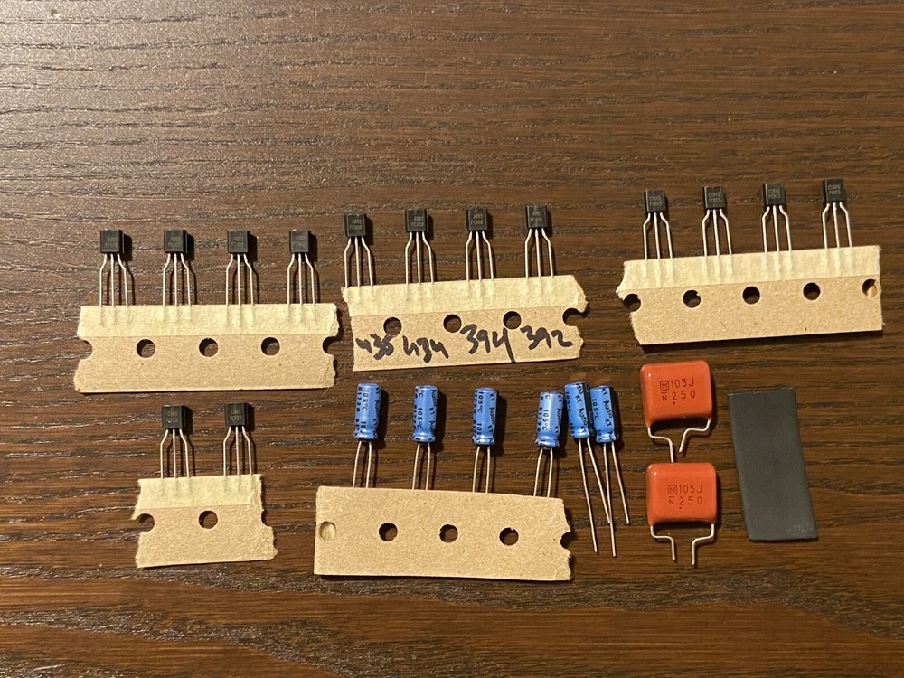 Marantz 2245 2270 Amp Rebuild Kit P750 Board Receiver Recap Small Transistor Kit