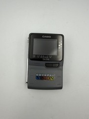 Vintage Casio TV-770B Battery Operated Handheld Mini TV Crystal Vision – Works