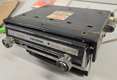 Panasonic CX-888SU Portable 8-Track Car Stereo Tape Player w/Car Mount & Manual