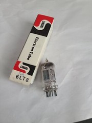 Lot 10 Lindal Electronic Tubes w BOXES 6EJ7, 6JN8, 6LT8, 6LX8, 6LN8, 6ML8 Etc