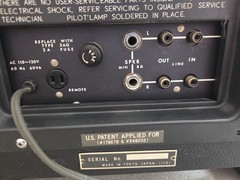 Vintage Roberts 778X Rheem Reel-to-Reel 8 Track Player FOR PARTS or REPAIR