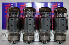 Matched Quad Tung-Sol KT120 tubes, Brand New in Box !