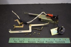 Pioneer PL-12D II Turntable Power Lever And Speed Select Lever Assemblies