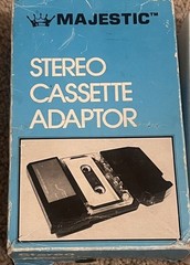 Vintage Majestic Stereo Cassette Adapter Model SCA – New OB
