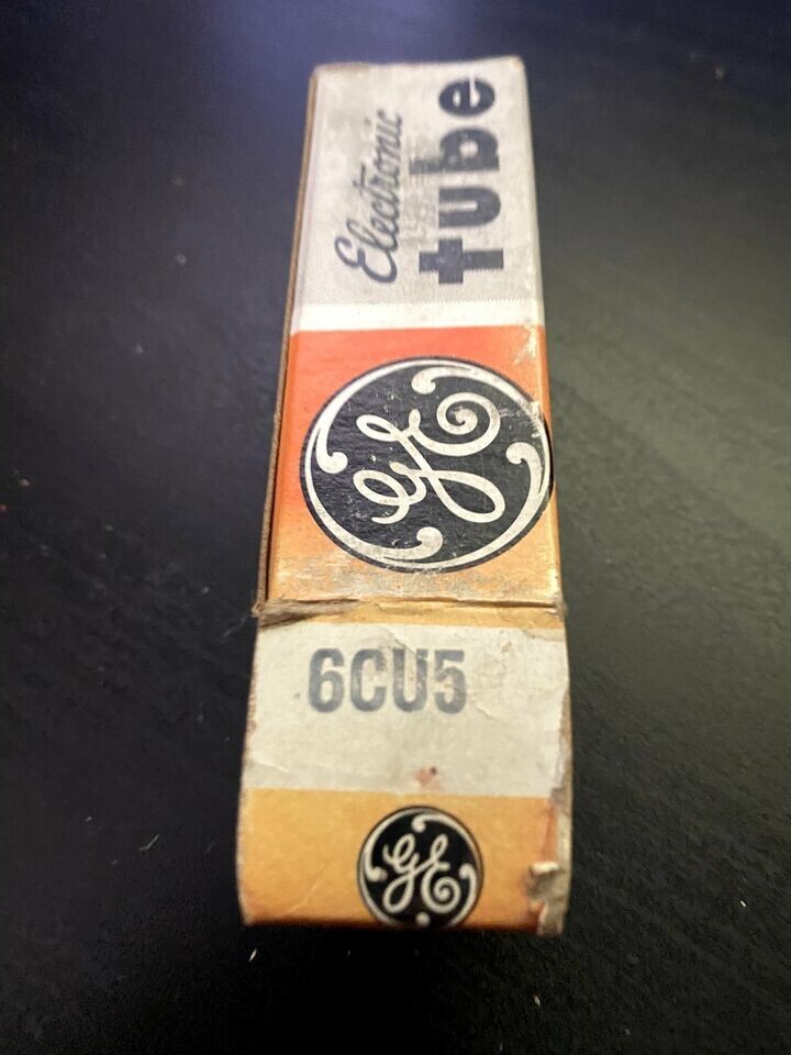 GE 6CU5 Audio Electronic Vintage Radio HAM Vacuum NOS Tubes
