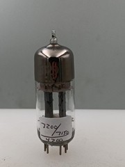 1959 GE 5 Star 6829 Test NOS 3-Mica Grey Plates Serious Tubes T812