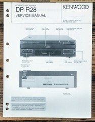 Kenwood DP-R28 CD Player Service Manual *Original*