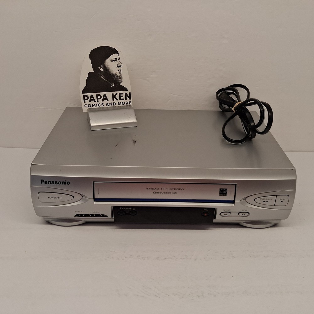 Panasonic PV-V4524S 4-Head Hi-Fi Stereo Omnivision VHS VCR Tested Working