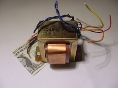 PIONEER SR-101 REVERBERATION POWER TRANSFORMER (DIY HOBBY AMP PREAMP PROJECTS)