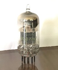 GE JG 6829 12AV7 Vacuum Tubes Quad Triple Mica Grey Plate Tested