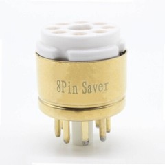 2Pcs 8Pin Octal Socket Saver for EL34 KT88 6550 6L6 6CA7 5U4G 5Z3 274B 6F8G USA