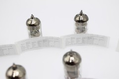 Matched Quad 6J1P-EV/EF95 /6F32 /6AK5.Pentode Tubes. VOSKHOD.Etracer Tested.