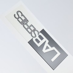 LabSeries logo badge Sticker Decal DIY waterproof 127mm(5″)X44mm(1.73″)