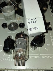 1 Good Strong Perfect Balanced Low Noise Mullard 7025 / 12AX7 tube #9128
