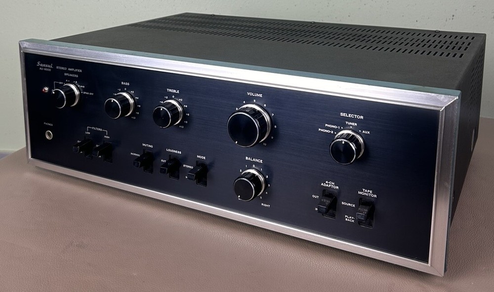 SANSUI AU 6500 INTEGRATED AMPLIFIER COOL
