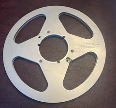 Lot Of 2 Scotch Classic Metal Reels #111-24R – 2400 Ft Of Tape Capacity In Each