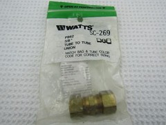 Watts SC-269 3/8″ Tube to Tube Union