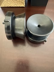 NAB Hub Adapter A030145-1 Ampex Type + Metal 10.5” Reel Pair