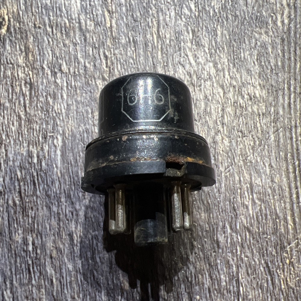 GM Genuine Parts 6H6 Vacuum Tube VT-90 Metal Tested Strong