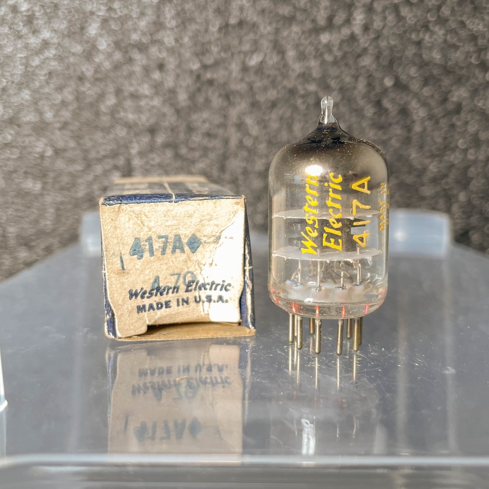 Western Electric 417A Tube Vintage Rare