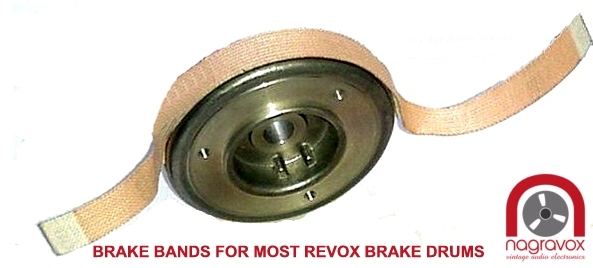 Revox Studer Brake Lining dual B67 A77 A700 A810 A807 B77 F36 G36 PR99