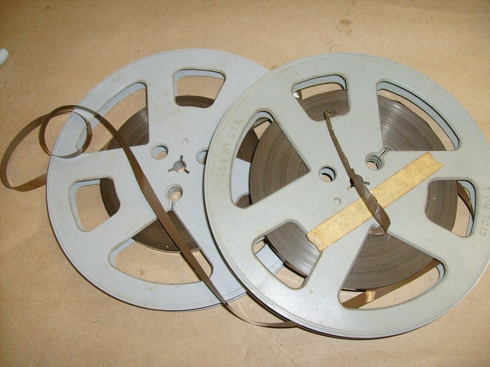 Vintage DOKORDER 7700 Reel To Reel – 2 PLASTIC REEL REELS