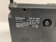 Vintage Emerson PM3912 AM/FM/TV/WB 4-Band Portable Radio (A10)